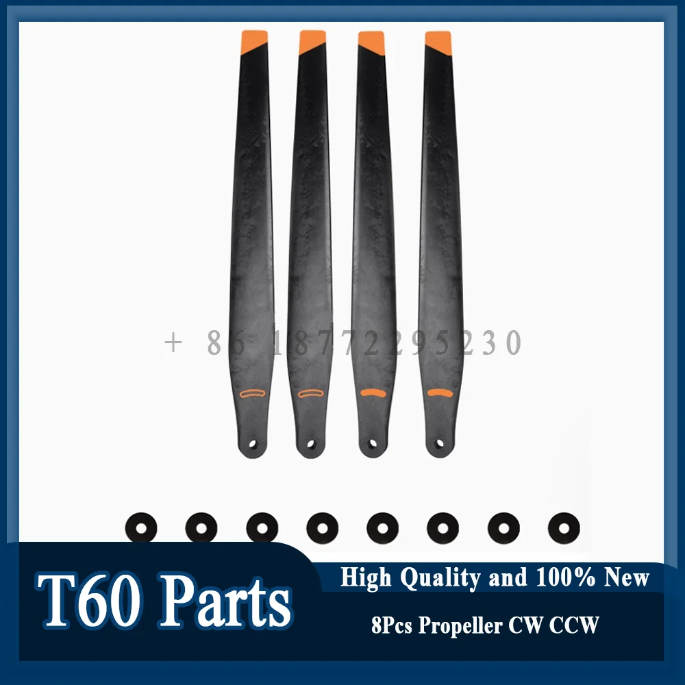 Agras T60 8pcs/set Copy Black Propeller CW CCW Kit 100% New for Dji T60 Drone Repair Replacement