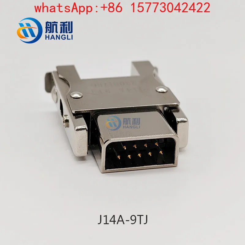 J14A series 9-core rectangular electrical connector J14A-9TJ J14A-9ZK with welding, printed board