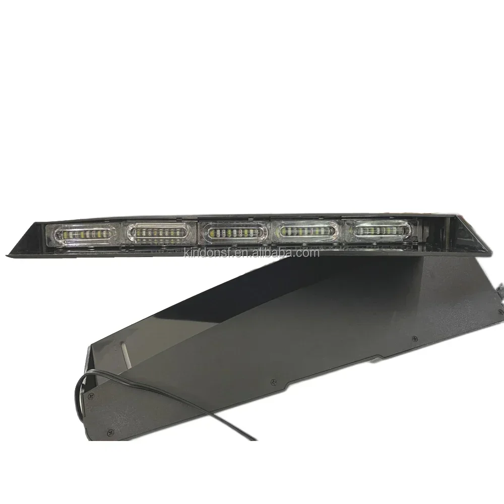 2026/Tri color Dual color Car Emergency Interior Warning Directional Lightbar LTD566 Visor Light Amber Green Red Blue White