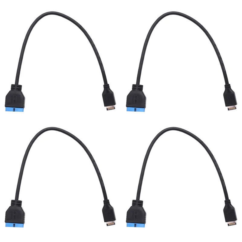 4X USB 3.1 رأس اللوحة الأمامية إلى USB 3.0 20Pin رأس تمديد كابل للوحة الأم ASUS 20 سنتيمتر