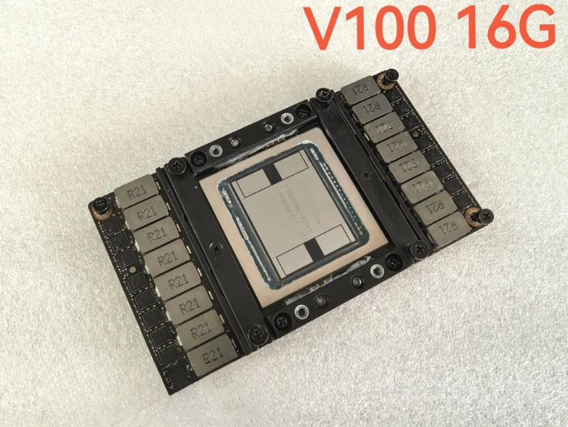 V100 16G 32G deep learning P100 16G GPU graphics card AI SXM2 workstation
