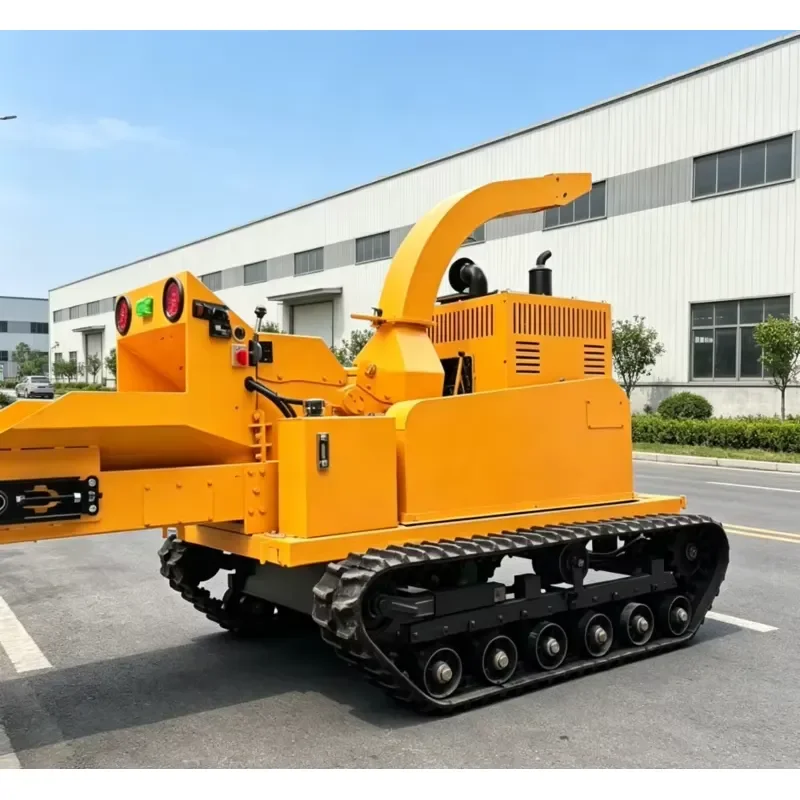 Powerful Hydraulic Drive System for Wood Shredders Suitable for Forestry Land Clearing Operations