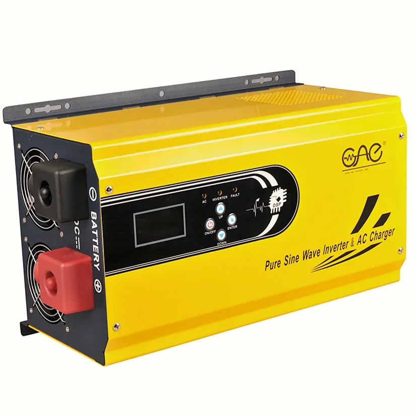 CE ROHS FCC Certificated 1500W Off Grid Inverter Pure Sine Wave Inverter With Battery Charger