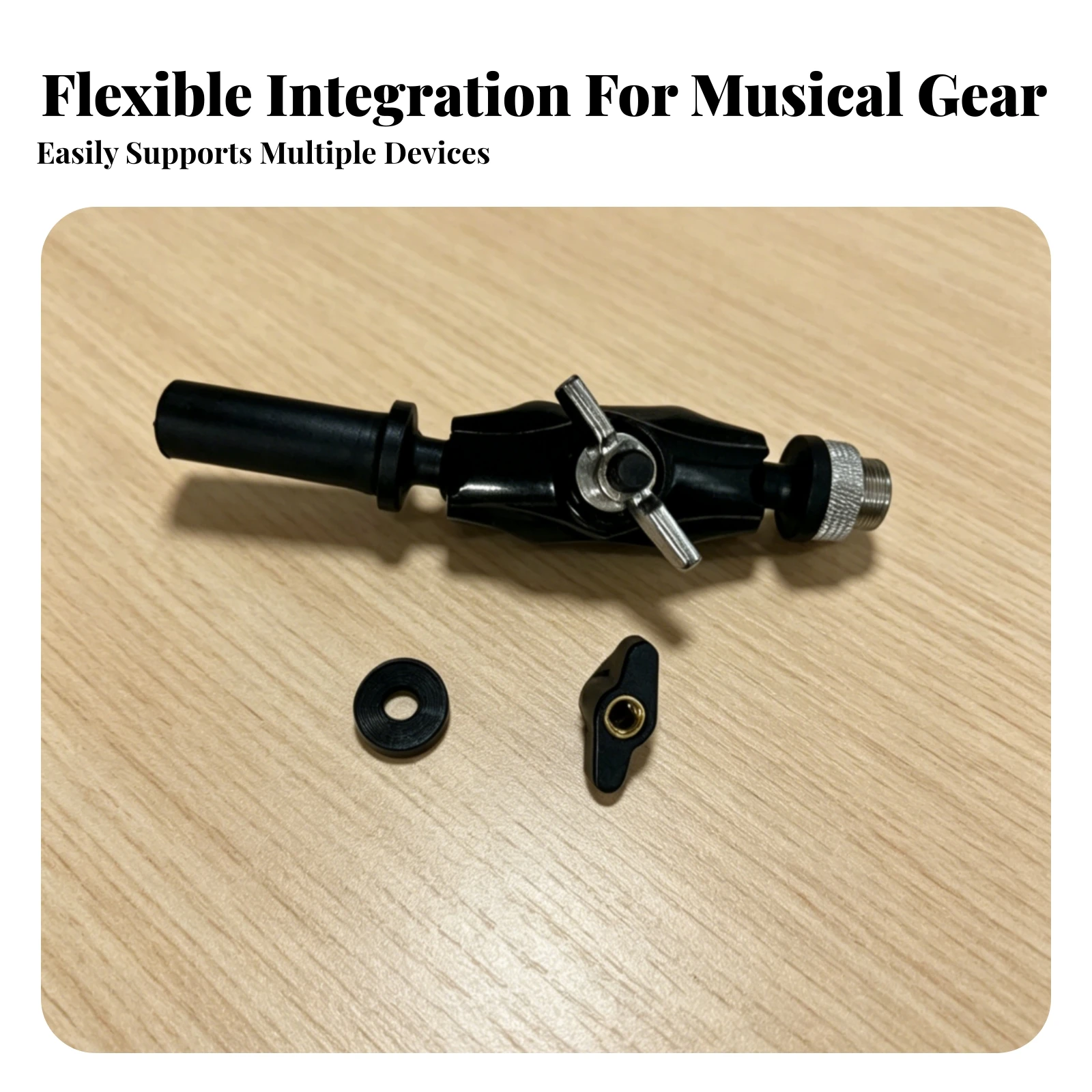 Black Adjustable Clamp Bracket Hardware Metal Jointed Clamp Bracket Multi Purpose