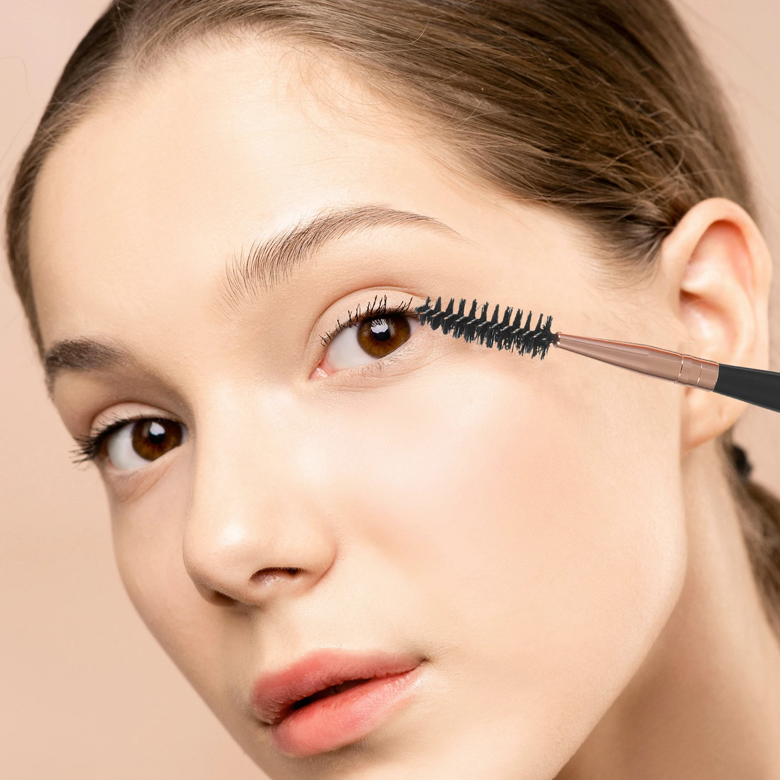 2pcs Lash Brushes Eyelash Wand Applicator Mascara Tool For Women Portable Eyelash Curler Brush All Lash Types Makeup Tools