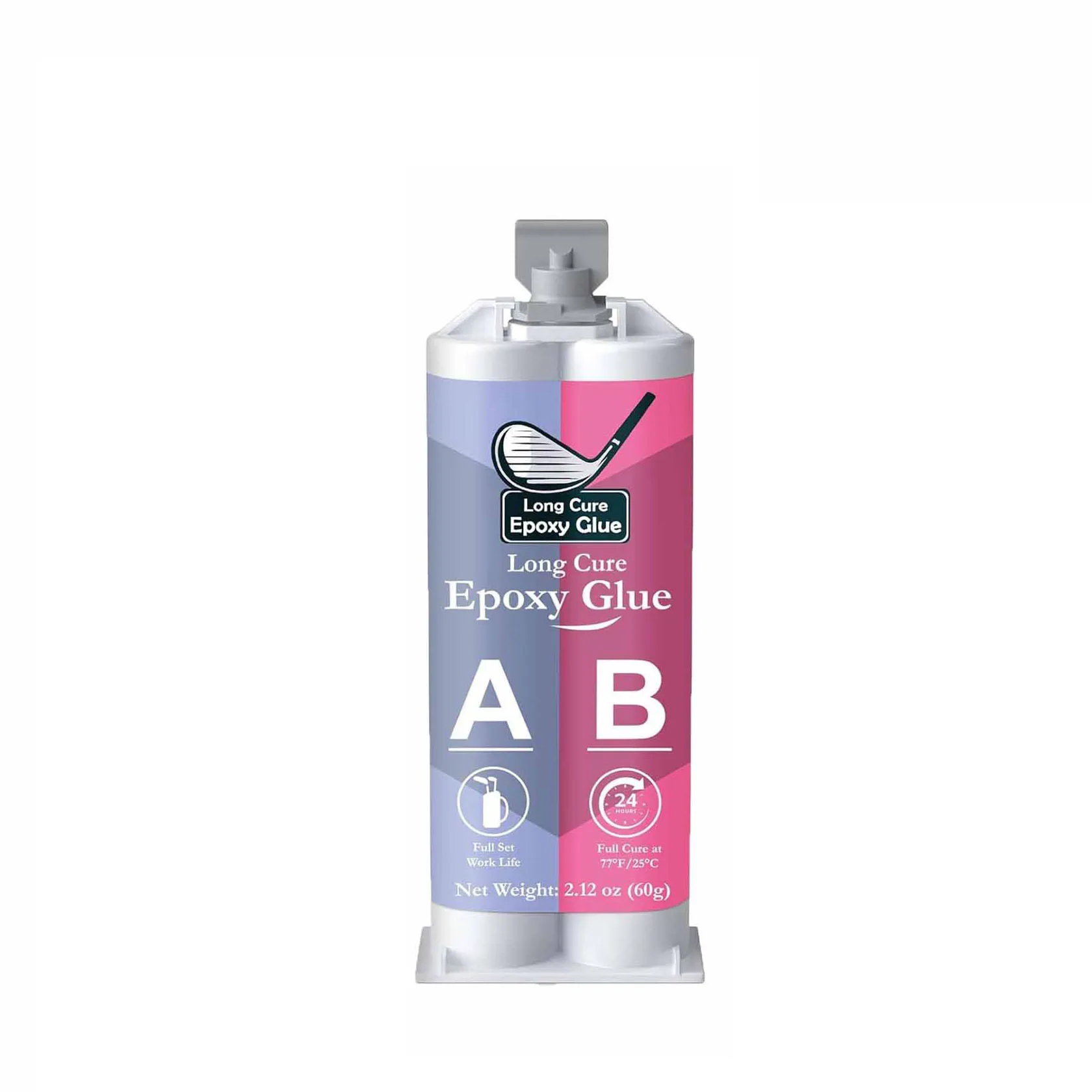 Langzeit-Härtender Epoxidkleber für Golfschläger-Reparatur, Hochschlagfester & Wasserfester AB-Klebstoff, 24-Stunden-Vollhärtung, 60g – Detail 7