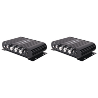 FORW-2X ST-838 HIFI Amplifier 2.1 Channel Car MP3 Amp AUX Input High & Low Bass Adjustment Super Bass 20Wx2+40W Amplifier