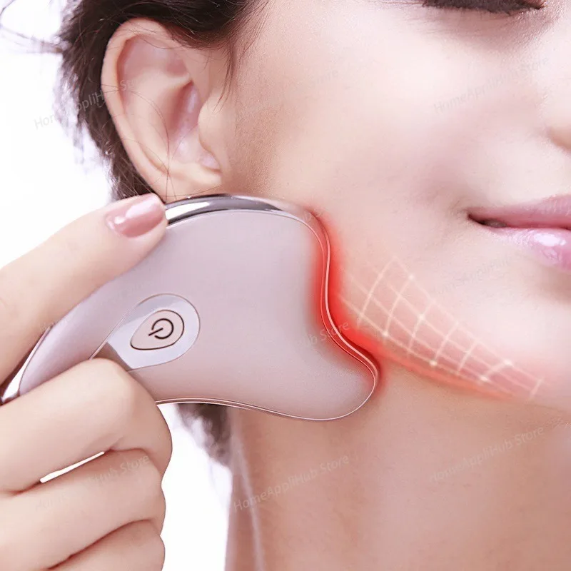 

Facial Massager Lifting and Firming V-Face Electric Massage Gua Sha Board, Facial Beauty Device skin care tools facial massager