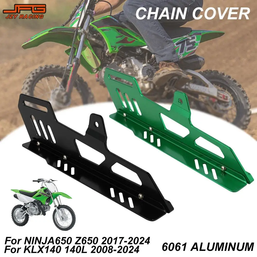 Chain Cover Motorcycles Accessories Frame Protector Chain Rear Fork Guard Cover Cycling Frame Protection For KlX140 140L KLR650