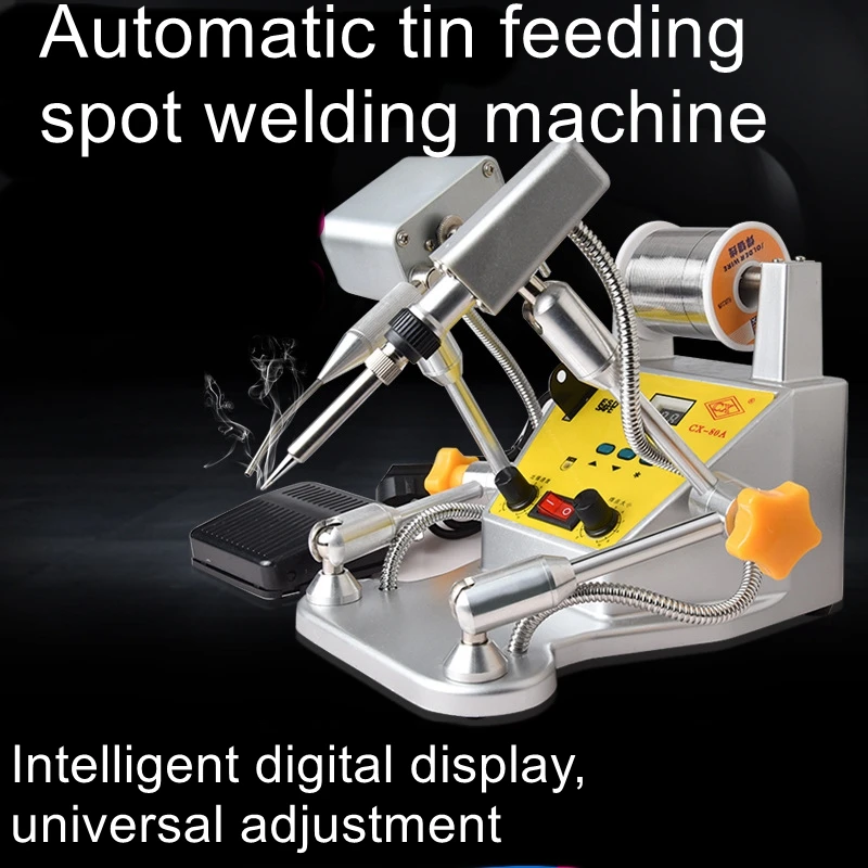 Circuit board welding digital display soldering machine internal heat double-head soldering machine