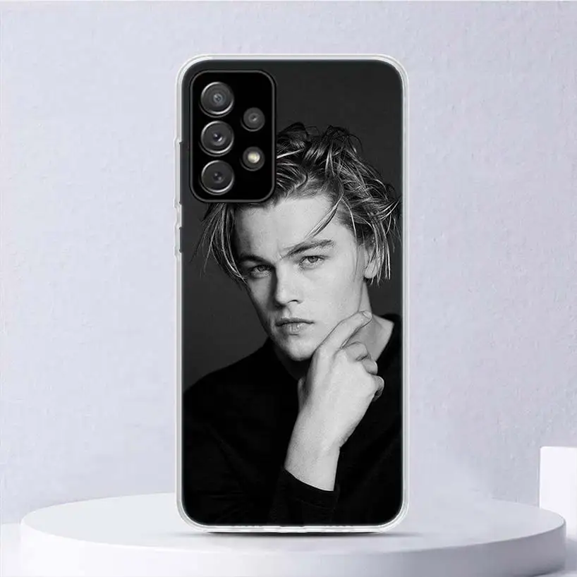 Leonardo Dicaprio Young Soft Case For Samsung Galaxy A51 A71 A50 A70 A21S Phone Cover A30 A20E A10 A31 A41 A6 A7 A8 A9 Shell Coq