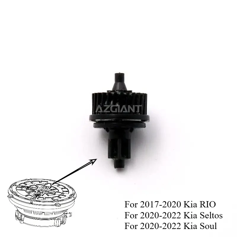 

Car Wing Mirror Blindspot Adjustment Lens Motor Inner Gear Kit for Kia RIO Seltos Soul Black Plastic Cogwheel DIY Set