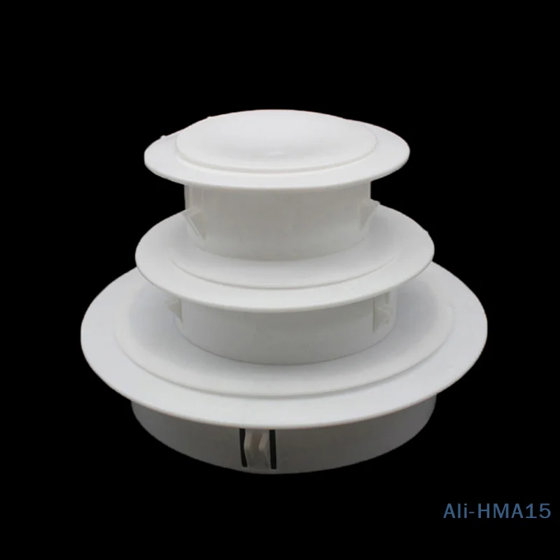 63-110mm Air Conditioning Hole Cover Dust Plug White Round Wall Decorative Cap Systems Pipe Sealing Cover