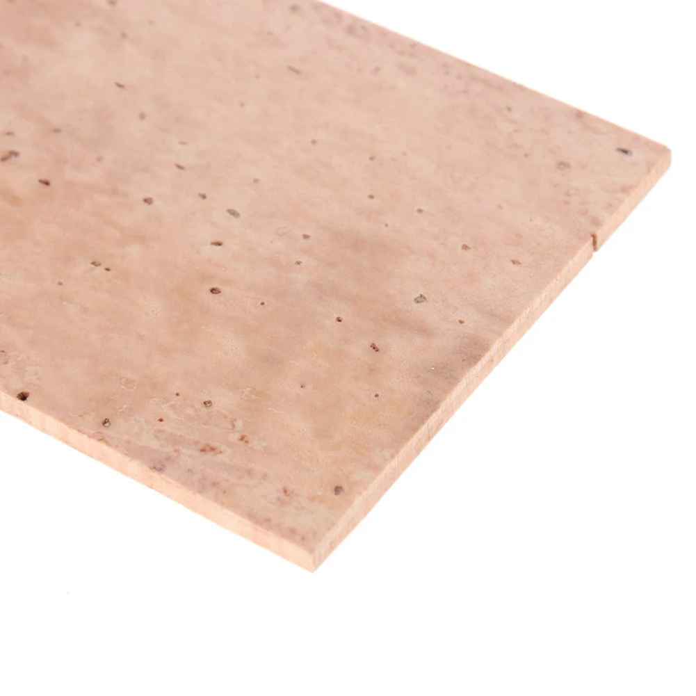 3PCS 60*40*2mm Natural Saxophone Cork Sheet Neck Joint Board Suitable for Alto/Soprano/Tenor Sax