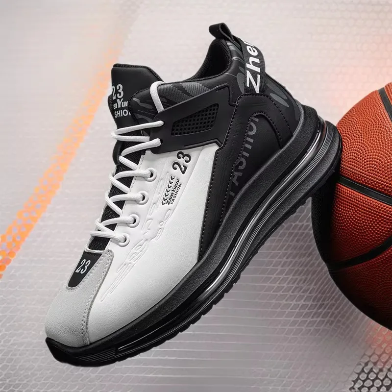 

Men's shoes spring trend versatile shock-absorbing running shoes casual leather sports shoes casual shoes