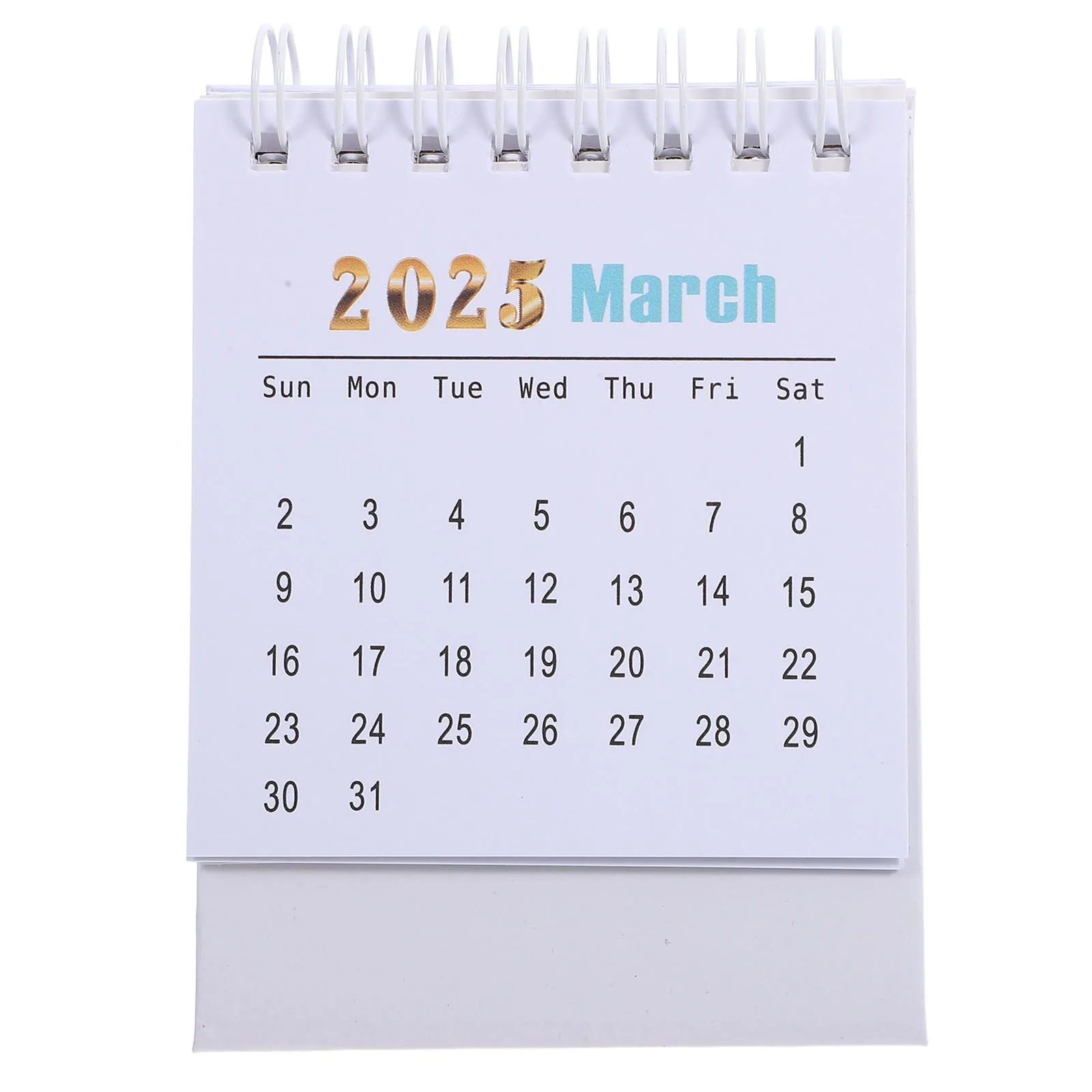 

Mini Desktop 2025 Small Desk Decorative Office Supplies Home Accessories Flip Standing Daily Use Household Calendar 2024-2025