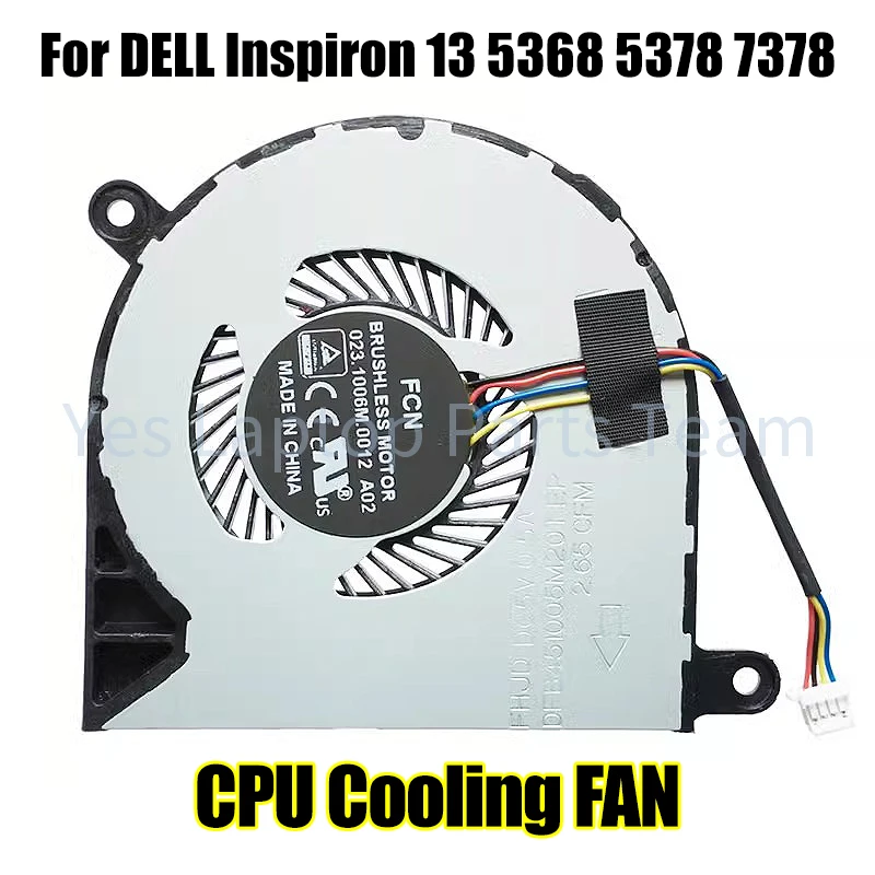 For DELL Inspiron 13 5368 5378 7378 Laptop CPU Heatsink