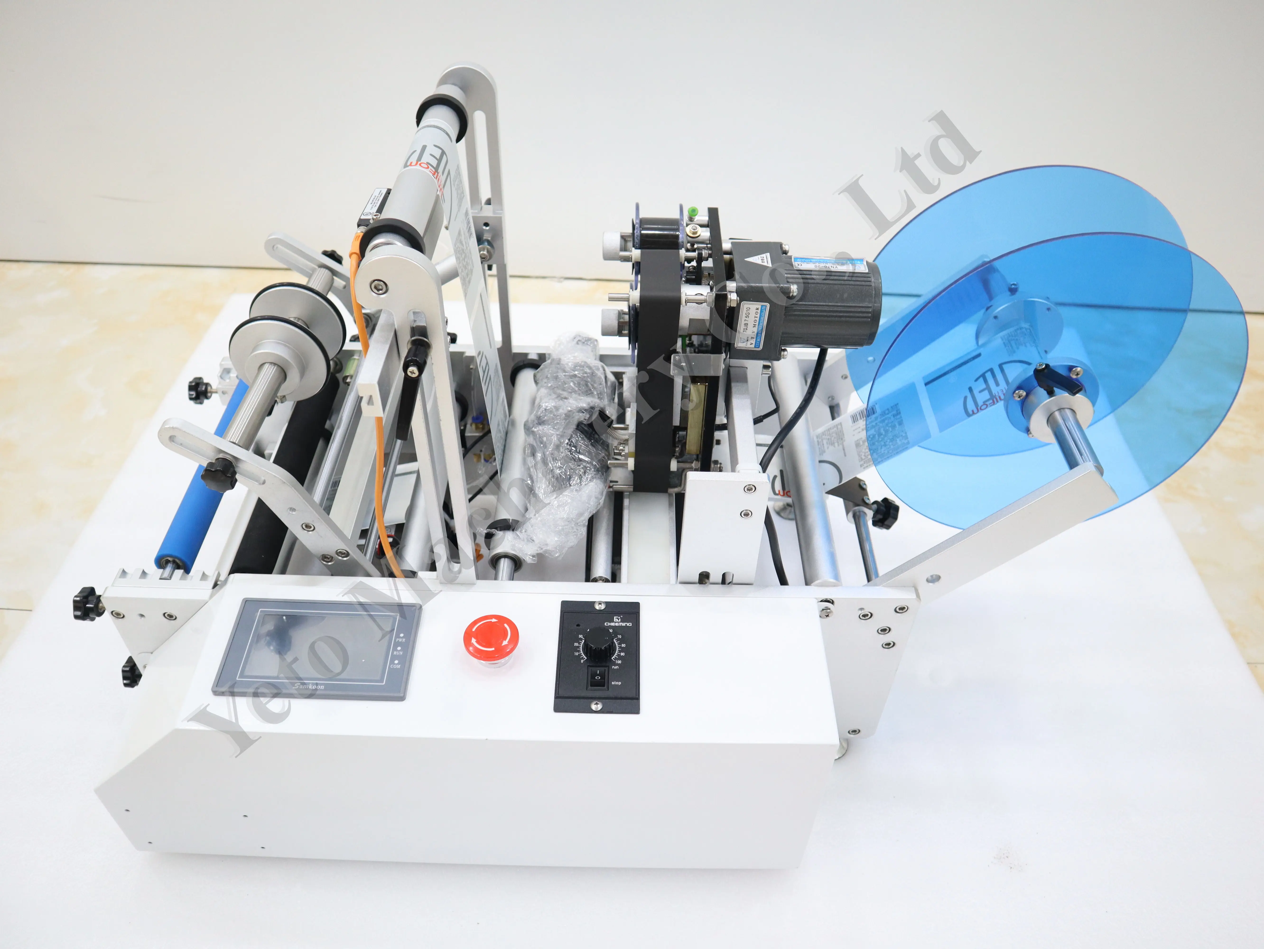 Maquina Etiquetadora Labelling Coder Beschriftungsmaschine Pasting Small Round Bottle Labeling Machine with Date Coding Device