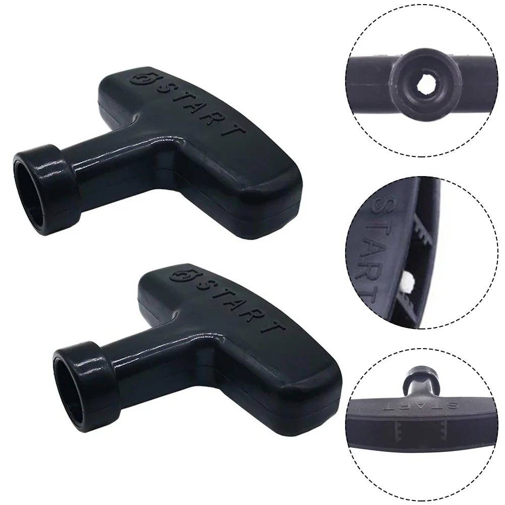 2X Pull Start Recoil Handle Black For Honda GX16rts Rt Recoil Handle Black For Honda GX16rtsrt Recoil Handle Black For Honda GX1