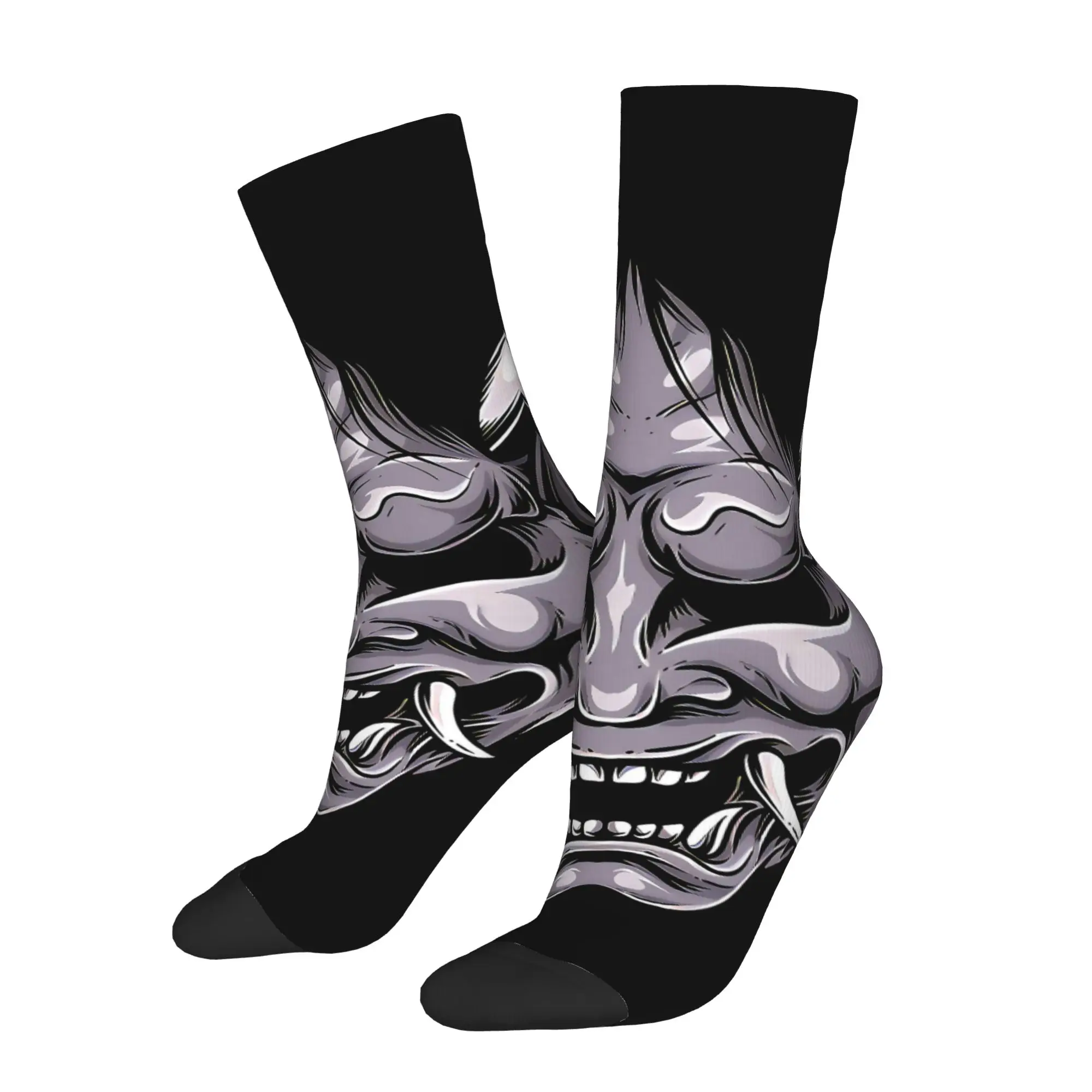 

Японские носки Oni с принтом, мужские, из полиэстера, модные, популярные