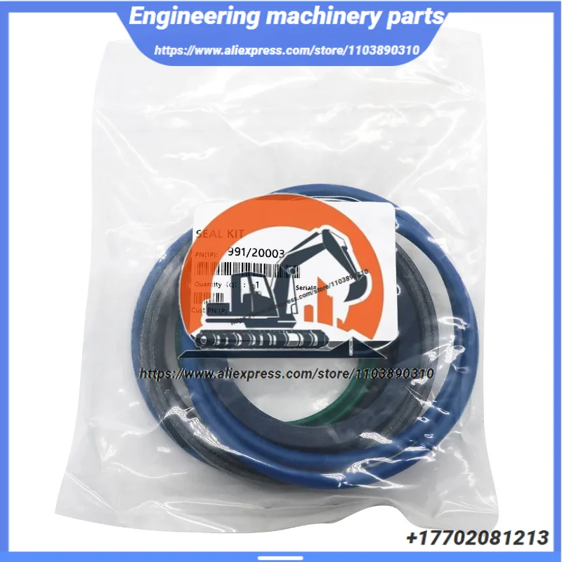 

For Jcb Backhoe 991\20003 991-20003 99120003 Aftermarket Hydraulic Ram Cylinder Seal Kit
