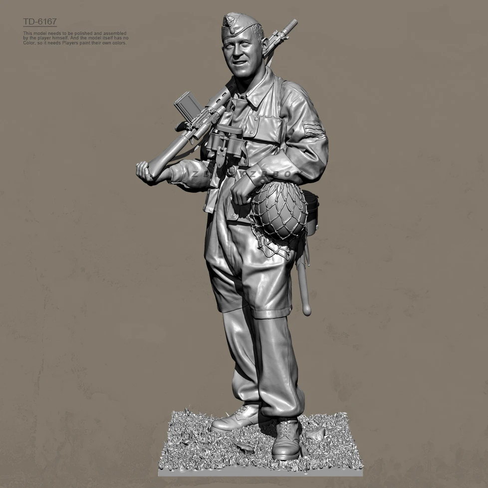 38mm 50mm 75mmResin Soldier model kits figure colorless and self-assembled （3D Printing ） TD-6167/3D