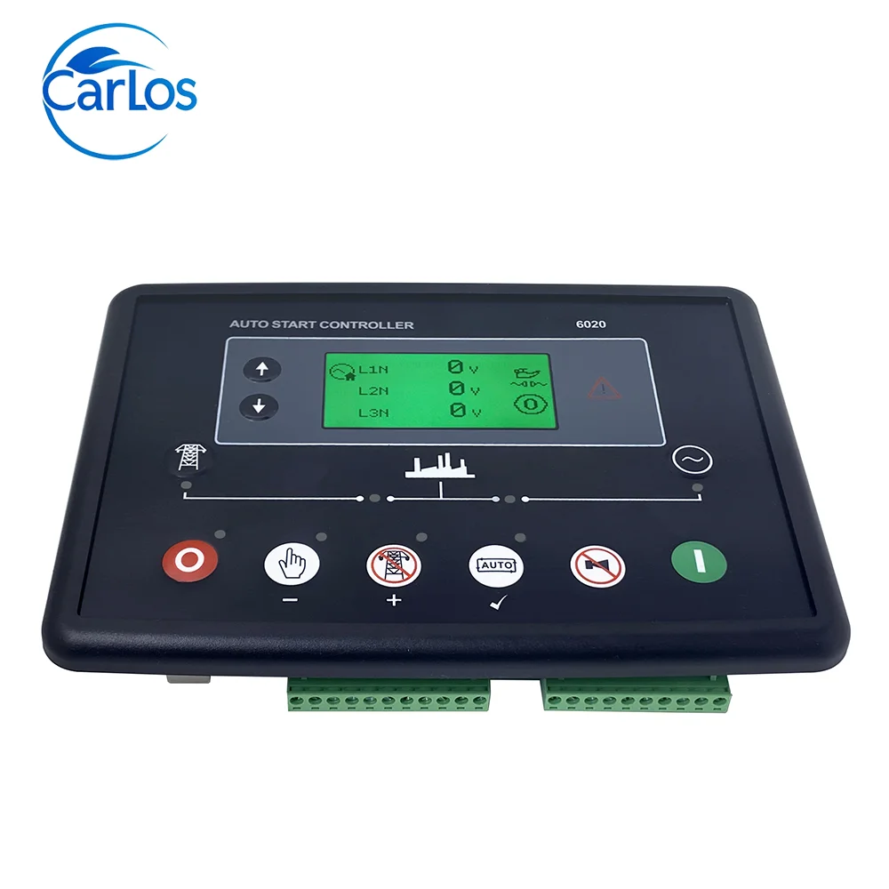 dse6020 Deep Sea DSE6020 MKII Generat Controller Panel AMF Automatic Start Mains Failure Control Module Genset Parts DSE6020 MK2