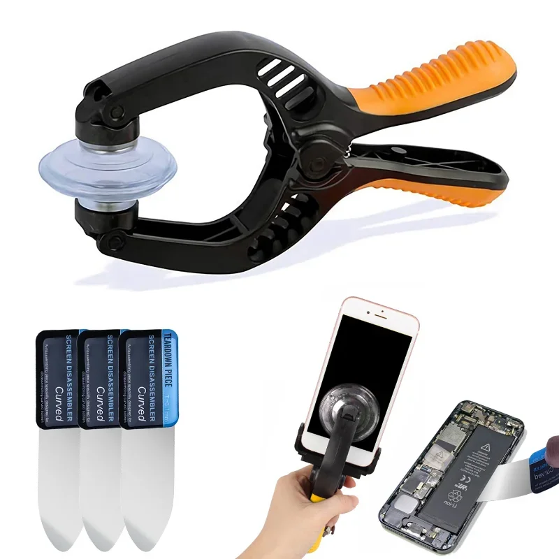 Phone Screen Opener Phone LCD Screen Opening Tools LCD Removal Repair Tool Suction Cup Opening Tool Double Separation Clamp