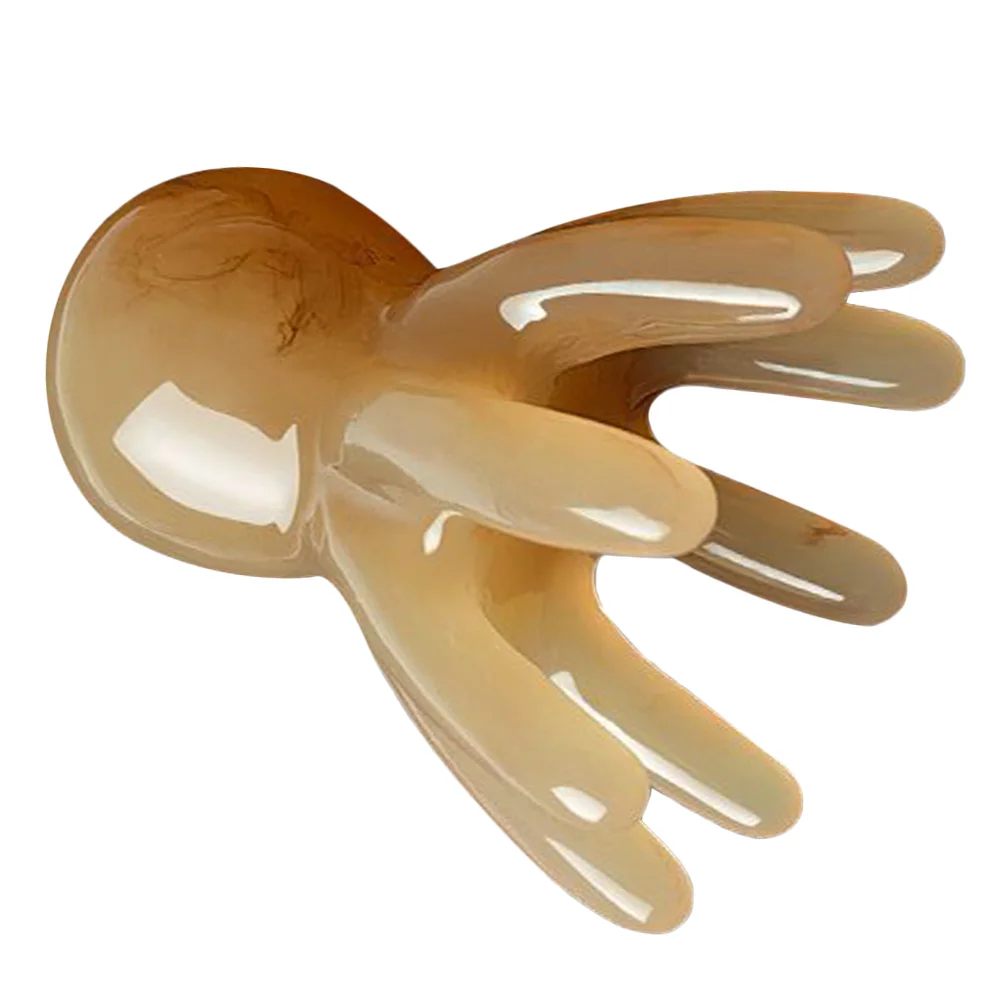 Eight Claw like Octopus Comb Body Acupoint Massage Comb Scalp Handheld Gua Sha Tool Neck Relaxation Body Acupoint