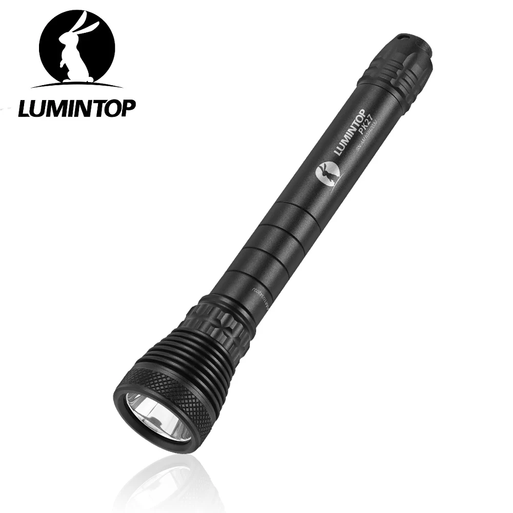 

EDC Powerful Flashlight Portable Convoy Outdoor Lighting 300 Lumens High Power LED Torch 270 Meter Self Defense AAA Battery PK27