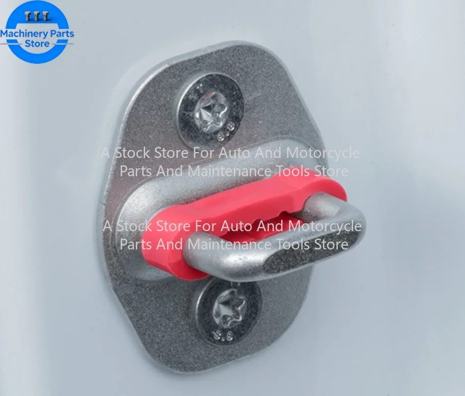4pcs Car Door Shock Absorber Universal Car Door Buckle Soundproof Deadener Damper Cushion Anti-Vibration Buffer Pad