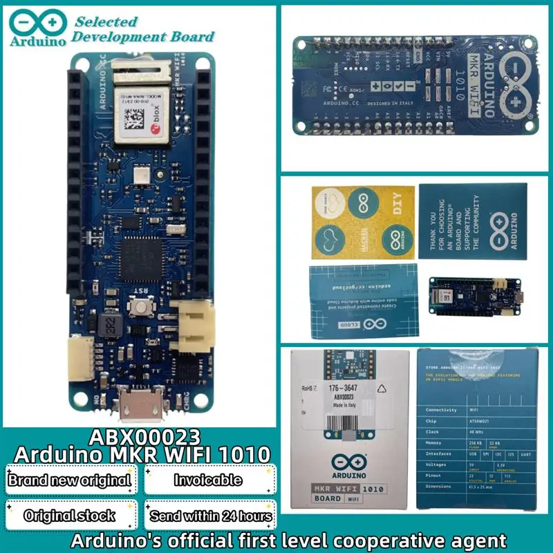 Top 1PCS/LOT Arduino MKR WiFi 1010 ABX00023 SAMD21 Development Board Original stock