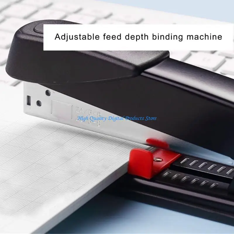 

U2JE Metal Stapler 50 Sheets Binding Machine Desk Stapler Portable Office Stapler