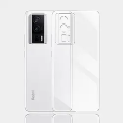 For Redmi K60 Case Ultra Thin Clear Silicone Soft TPU Phone Back Case Cover For Redmi K60 Pro Coque For Redmi K60 K60e Fundas