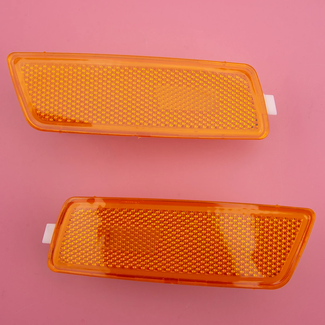 1 Pair 1K5945072 1K5945071 Front Yellow Lens Bumper Side Marker Light Lamp Housing Fit for VW Golf GTI Jetta Rabbit MK5 2008