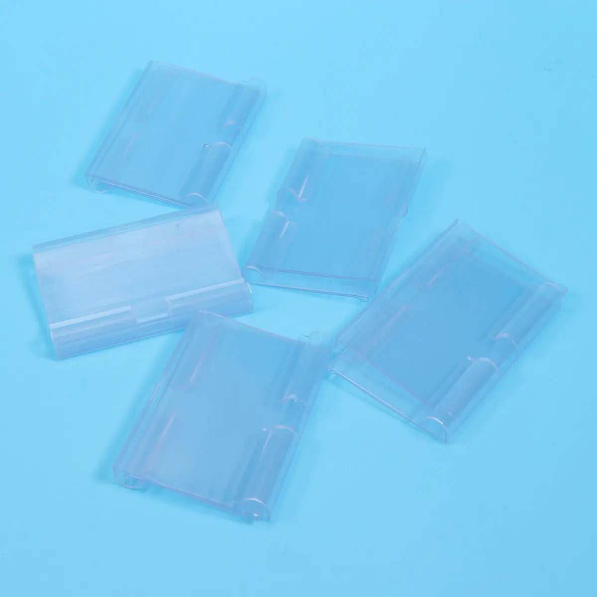 50Pcs Price Tags Premium Transparent PVC Plastic Price Tag Ideal for Supermarket Mall Shop Retail Store Labels