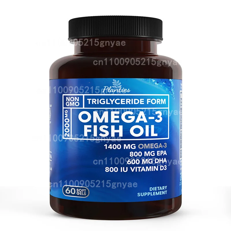 

Рыбное масло OMEGA-3 для функций когнитивного мозга и памяти, борьбы с воспалением, антиоксидантное здоровье суставов — богатый в DHA и EPA