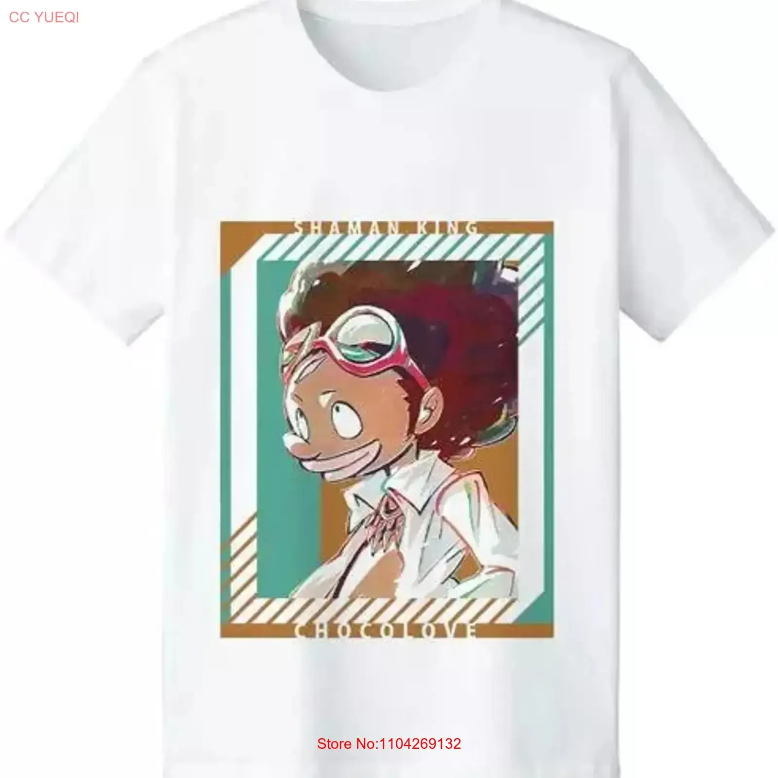 Chocolove Mcdonnell Ani Art T Shirt Vol 2 White Men'S L Size Shaman King vintage Washed Breathable graphic designer clothes