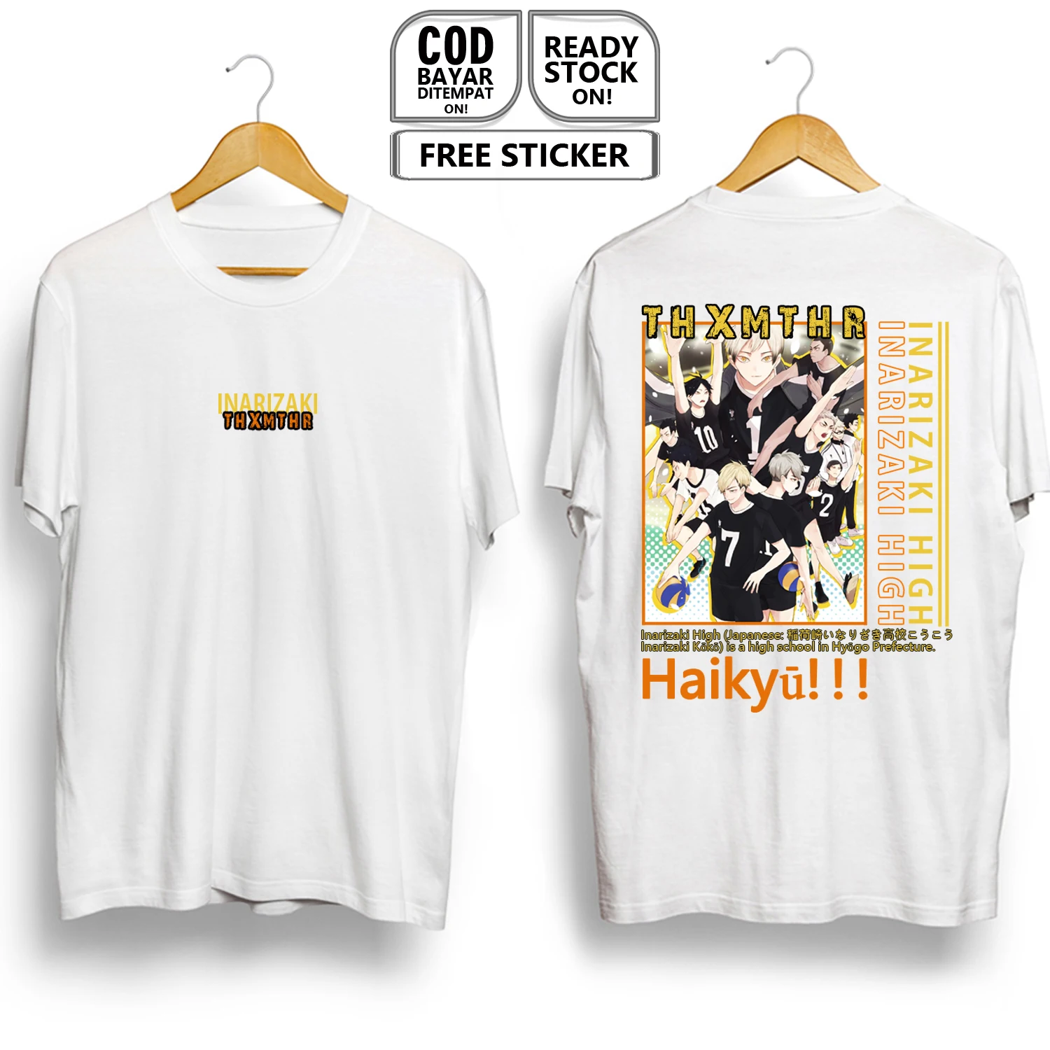 

Haikyuu! TO THE TOP anime T-SHIRT 100% COTTON