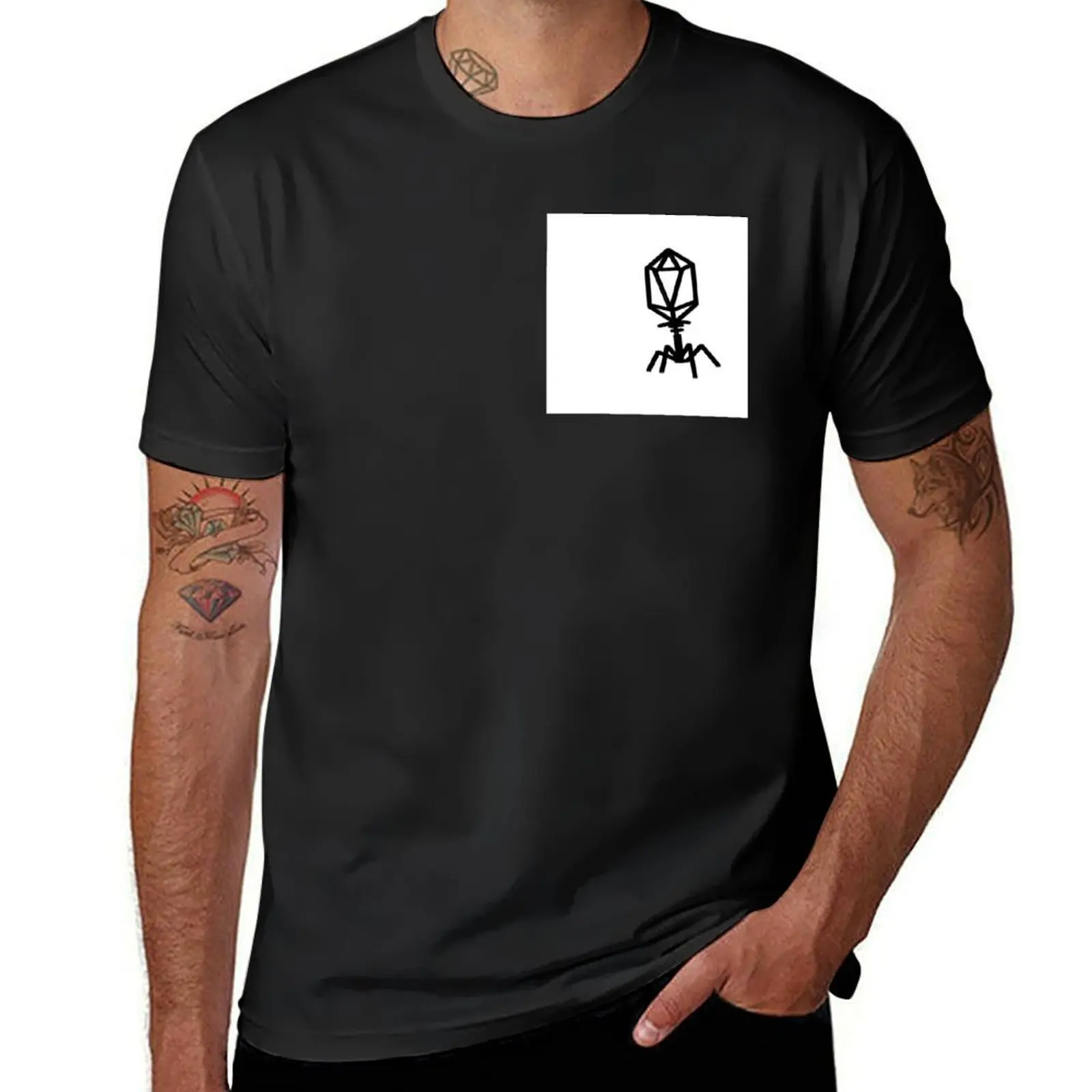 

Simple Phage T-Shirt funny meme t-shirts summer tops Louboutins mens shirts graphic tee