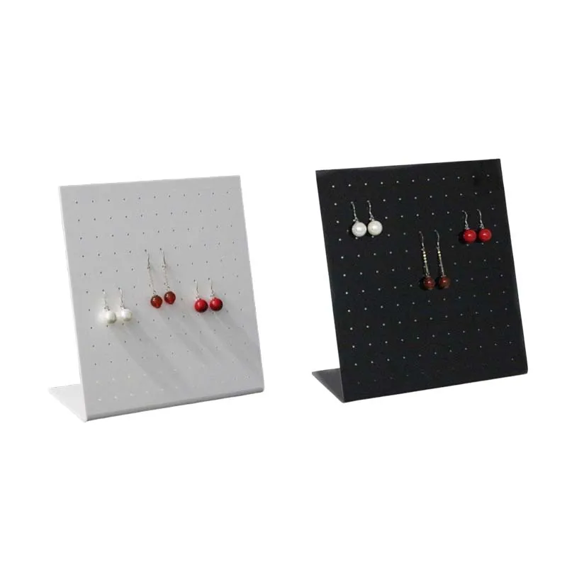 114 /64pairs Earrings Ear Studs Board Jewelry Packaging Display Organizer Rack Acrylic Ear Bone Stud Pendulum Shows