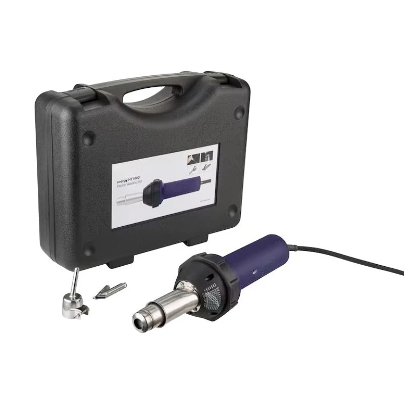 HT1600 Portable Hot Welding Gun Hand Tool Kit Heating Machine for Plastic Material