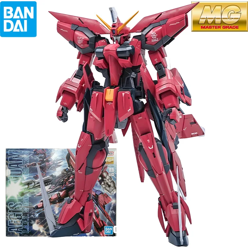 

Bandai Original MG Master Grade Series MG160 Holy Shield Gundam Anime Assemble Assembly Figures Model Toys Collectible Model
