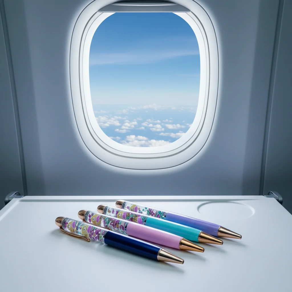 Princess Cute Floater Liquid Writing Journaling Office Pen Unique Gag Gift For Women Men Kids Set of 5 Pens