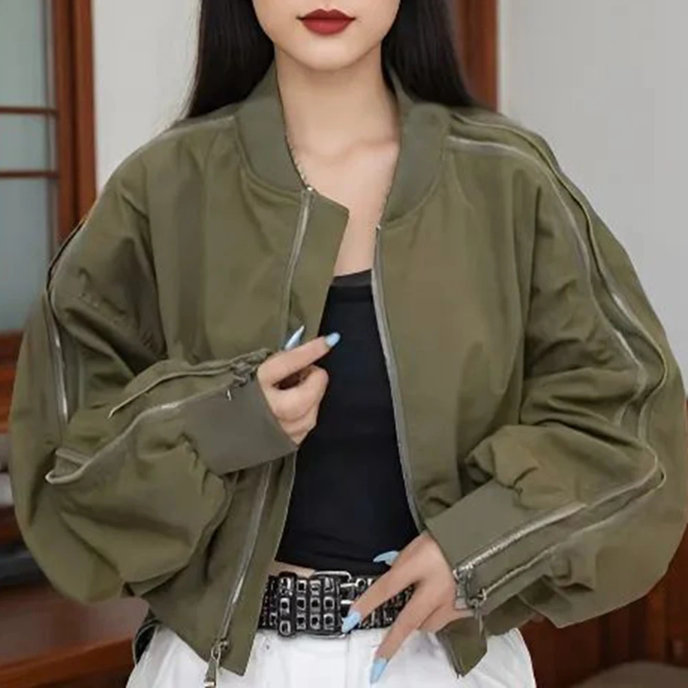 Spring 2026 new fashion design sense Korean short coat women's fashion foreign style jacket short coat