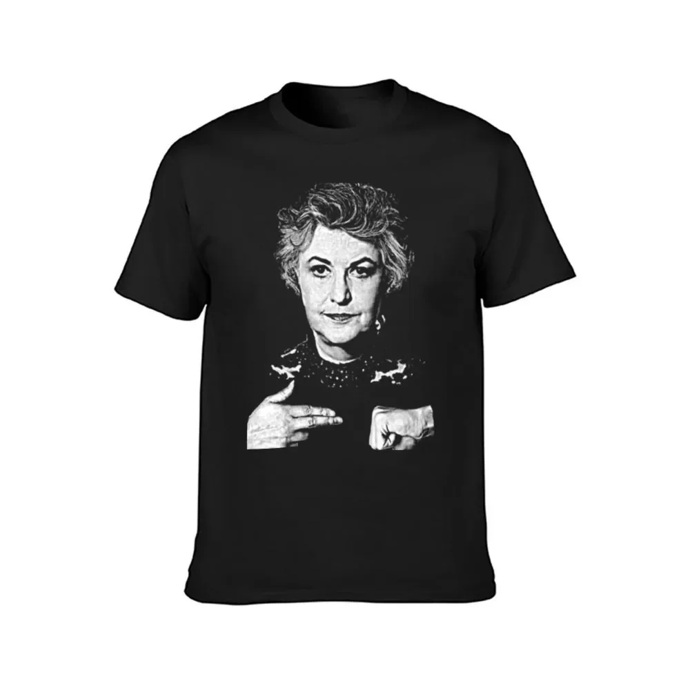 Dorothy Zbornak Run The Jewels Bea Arthur Tribute Graphic Print Men T-shirt Hippie Quick Dry Summer Casual Top