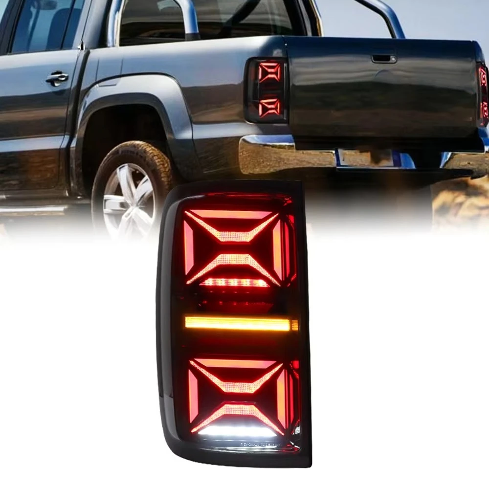 Plug And Play LED Tail Lamp Dynamic Signal Tail Light Rear Stop Brake Reverse Lights For VW Volkswagen For Amarok 2010+