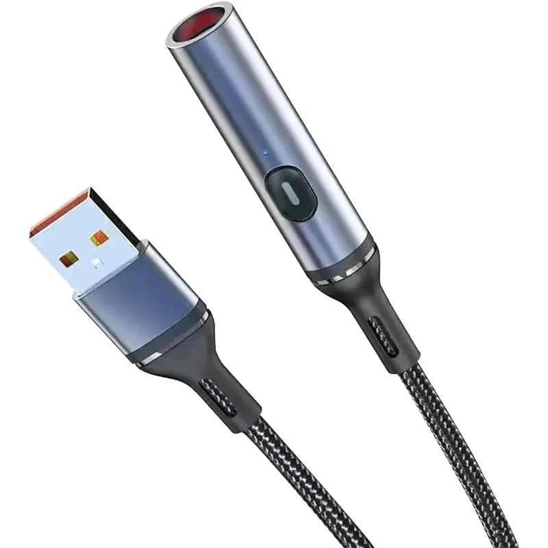 

Car USB Cigarette Lighter Windproof Electronic Cigarette Lighter USB Power