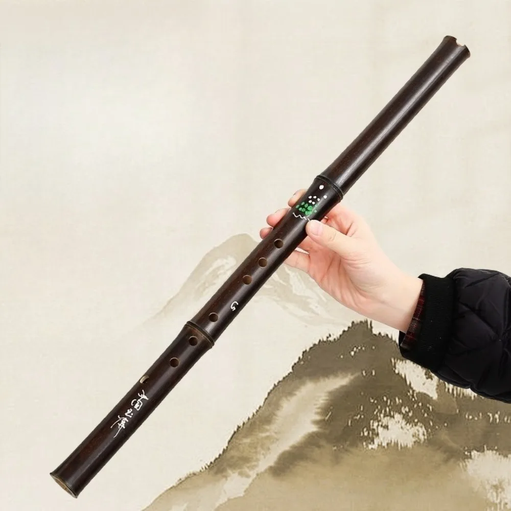 8-hole Purple Bamboo Flute Beginner G/F Key Long Flute Professional Performance 6-hole Short Flute Musical Instrument - Image 6