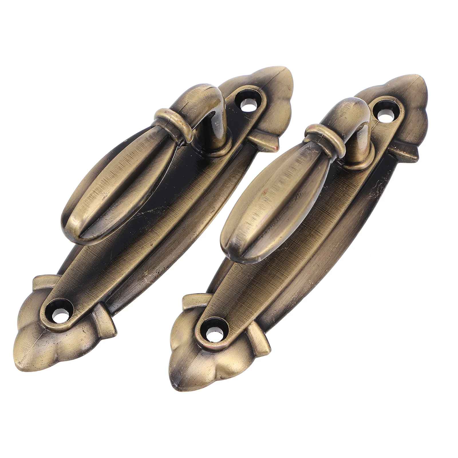 

2pcs Aluminum Alloy Curtain Hooks Wall-Mounted Hold Back For Home Hotel Store Sturdy Hanging Hardware Organizer